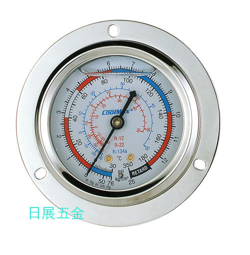 Gemei CM-350-FRG-0 CM-500-FRG-O unit oil performance embedded pressure gauge high and low pressure