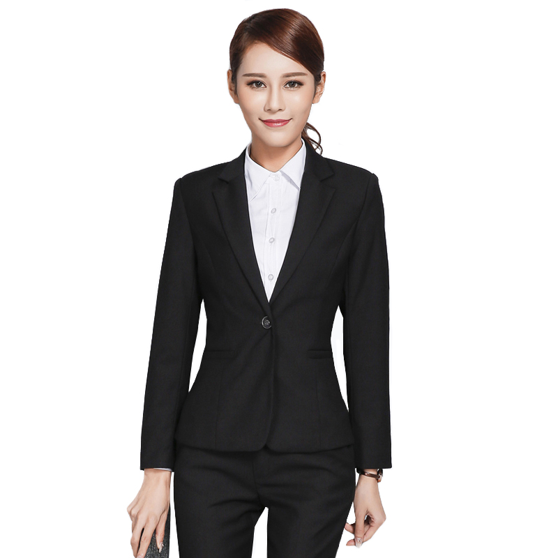 bán hàng nóng xám chuyên nghiệp phù hợp với phụ nữ phỏng vấn kinh doanh chính thức phù hợp với bộ đồ bảo hộ lao 4S khách sạn quần áo bảo hộ