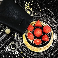 7 костюмов в кости сопровождаются Dragon Printed Real Cowbuk Bag