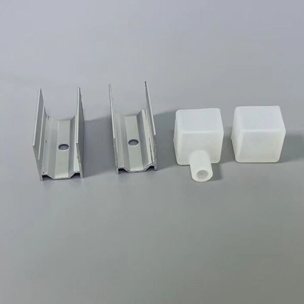 Silicone Light Strip Clip, Silicone Sleeve, Silicone Light Strip Special Fixing Aluminum Clip, Waterproof End Cap for Light Strip, Light Strip Accessories