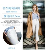 Amera D172 magic flared pants stretch thin legs mid-rise nine-point burr casual pants womens spring and summer wild