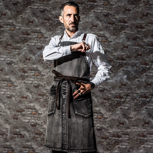 Кофейный фартук, скандинавский ретро модный водонепроницаемый чай с молоком, делается под заказ, с печатью вашего логотипа