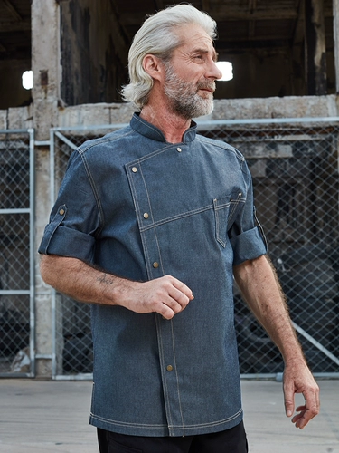 Рабочая одежда шеф-повара Duomilai Мужская летняя летняя высококачественная кухонная гостиница