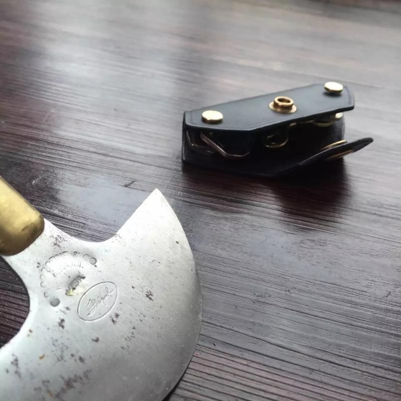 Móc chìa khóa nam thắt lưng da dung lượng lớn Gói chìa khóa siêu mỏng set thiết kế ban đầu móc khóa nhỏ - Trường hợp chính ví móc khóa silicon