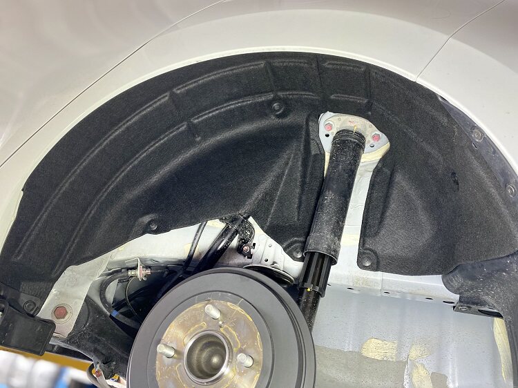 Shanghai Dry Change Original Factory Rear Wheel Inner Lining Sound Absorbing Cotton Suitable for 4 Gen Honda GR9 Come to FuLIFE retrofit