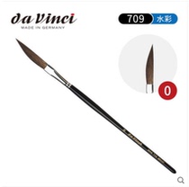 German da Vinci Da Vanci pointed head-head nylon wool synthetic fiber watercolor painted pen aggregate