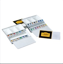 Italian Maimeri Artist 24 Color Solid Watercolor Paint Transparent Watercolor Mealey Blue 36 Color Heavy Enamel