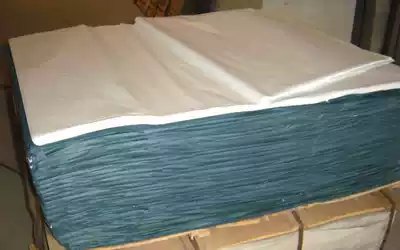 Factory direct A- Grade 14g copy packaging thin page filling partition paper size free of charge