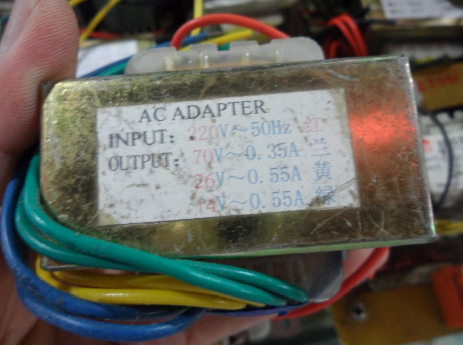Program-controlled telephone special transformer 220V to 70V 26V 14V 50W full copper wire