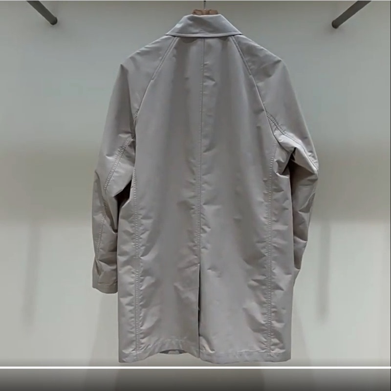 Hazzys Haggis Counter Genuine 2024 Spring Mid-Length Windbreaker Jacket Men's Coat Aswzh0Bah05