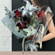 ສີ Fantasy handmade art paper wrapped flower paper flower bouquet gift wrapping paper poster paper