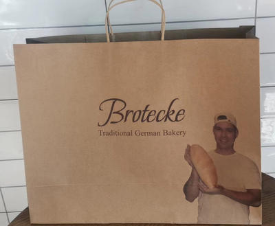 Brotecke eco-friendly hand paper bag kiko paper hand bag