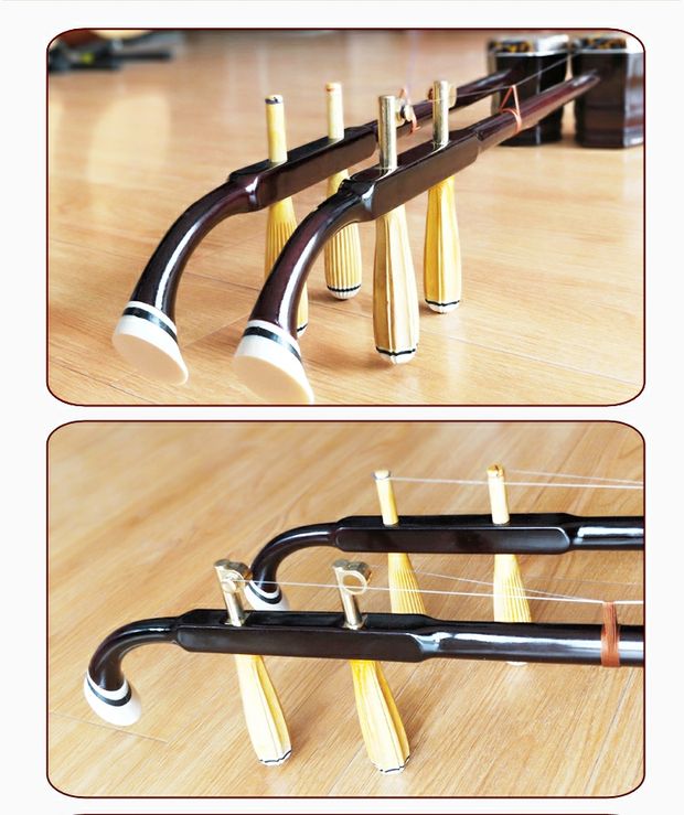 Nhạc cụ quốc gia của Tô Châu Cai mới giả gỗ gụ nguyên thùng ép phun erhu không biến dạng mà không nứt vỡ ổn định dan ti ba