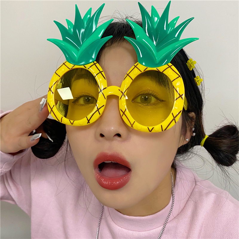 Funny IG Style Gradient Color Solid Color UV400 Protection Resin Round Frame Special-Shaped Mirror Square Full Frame Women's Sunglasses display picture 15