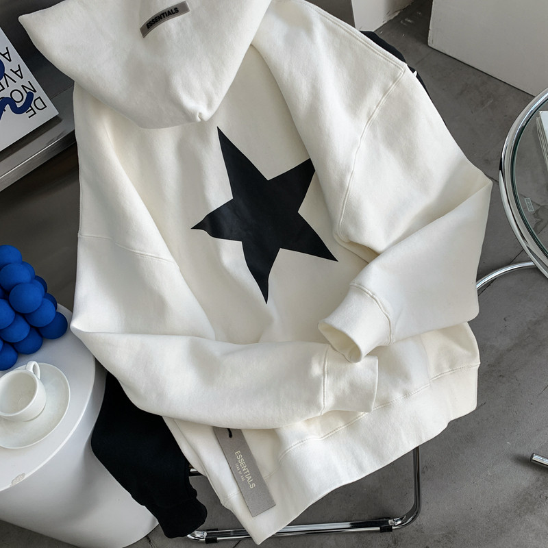 FEAR OF GOD double line ESSENTIALS men and women with the same tide brand high street style fog autumn and winter loose