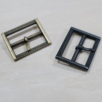 Inner diameter 20mm wide one price British Textile Garden iron gray old brass metal belt buckle