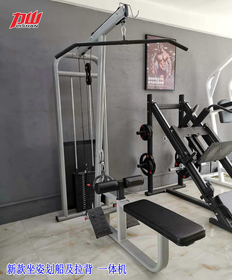Lishan quality high and low pull back trainer pull back muscle trainer gym professional commercial equipment