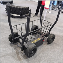 Weight-bearing sled car adjustable resistance tank car barbell cart personal training energy car exercise car factory direct sale