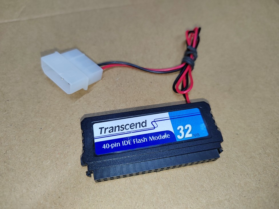 32MB 128M 電子ディスク Transcend 40 ピン IDE フラッシュモジュール DOM ディスク