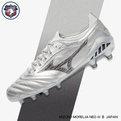 Mizuno MORELIA NEO III JAPAN ຂອງແທ້ ເກີບເຕະບານຫຍ້າທຳມະຊາດລະດັບສູງ