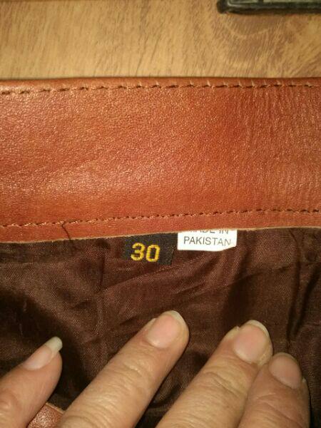 Pantalon cuir homme - Ref 1491664 Image 7