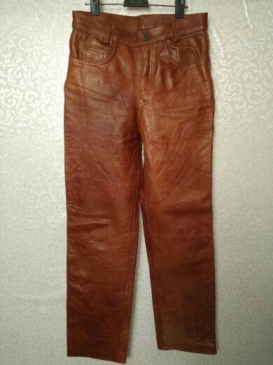 Pantalon cuir homme - Ref 1491664 Image 9