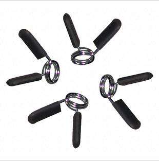 Specialized retaining rings for fitness equipment such as dumbbells, barbells, and Olympic bars: small holes 2.5cm, large holes 5cm, and centimeter retaining heads and clips