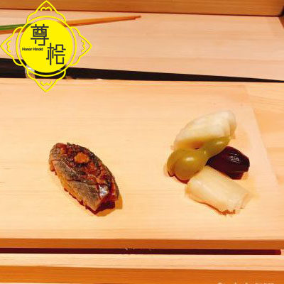 Japanese Cuisine Store Cypress Sushi Tazu Custom Day Style Iron Plate Burning Meat Wine House Sushi Operation 