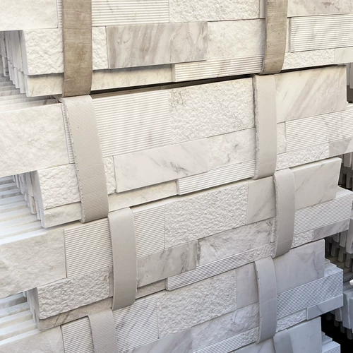 Натуральный камень джаз белая культура камень вилла отель подвал патио лифт рот коридор