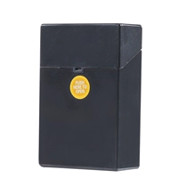 Черная внешняя пряжка для грубой сигареты