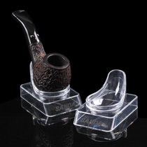 Sanda transparent pipe rack plastic pipe rack spoon pipe rack universal pipe accessories tool one pipe seat