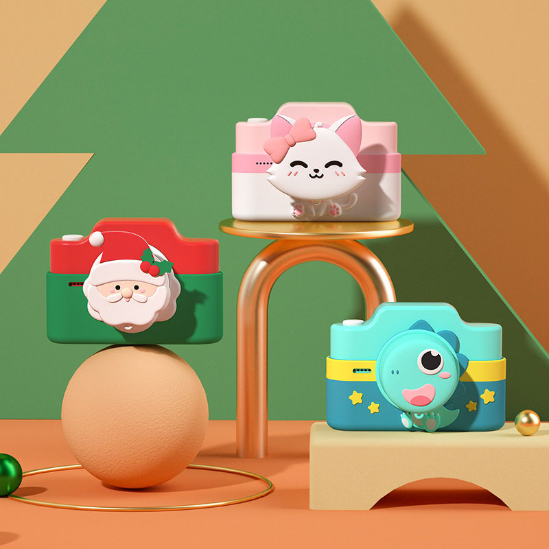4800W Pixel Cartoon Children Digital Camera 3 0 Touch Screen Christmas Camera Puzzle Toy Video Camera Double Photo