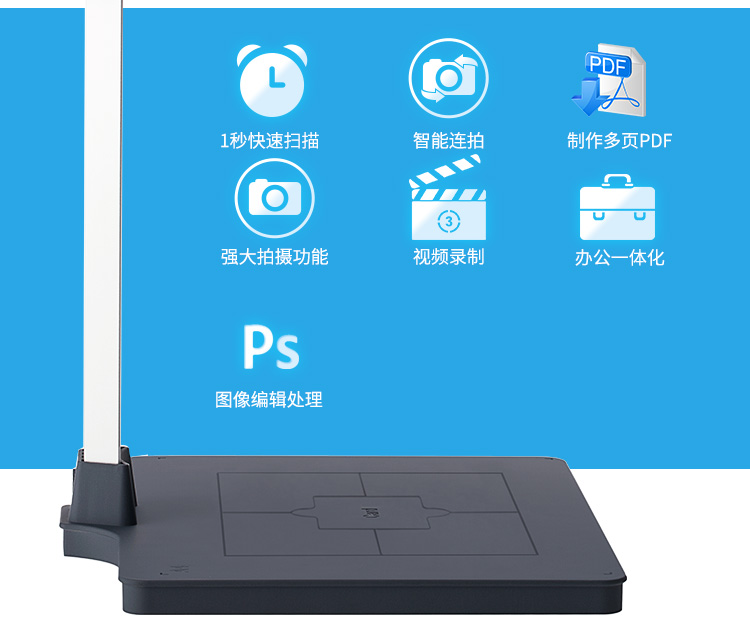 Quảng Đông Mobile Unicom Gao Paiyi Business Hall Global Tên thật Chứng nhận Chân dung Máy ảnh kỹ thuật số kép - Máy quét