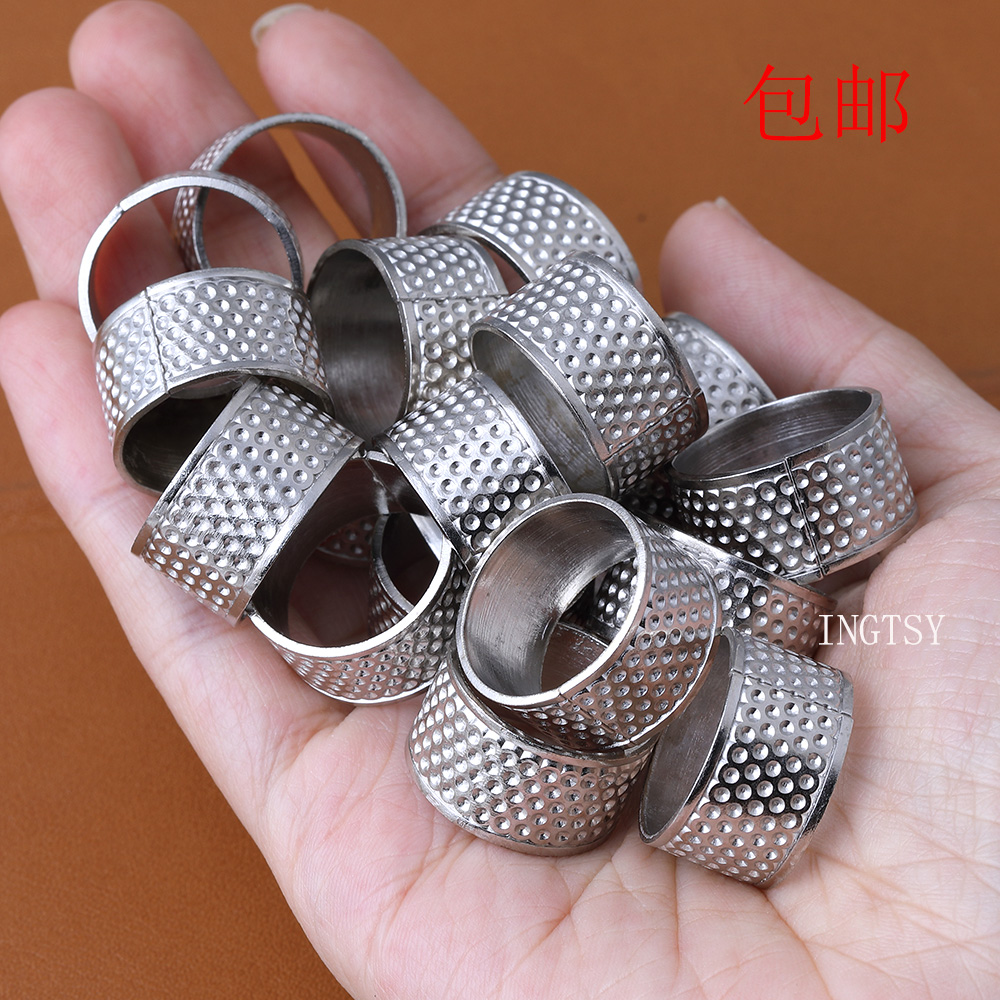 昔ながらの指ぬき家庭用厚手の指ぬきスリーブ手縫いクロスステッチ手工具針ハード指ぬきフープアンチ刺し手