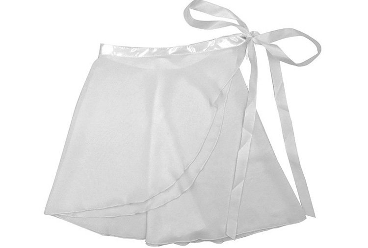 одежда для балета 芭蕾舞现代舞蹈练功用缎带纱裙多色入t创意白色花色优雅蓝明亮紫 OTHER