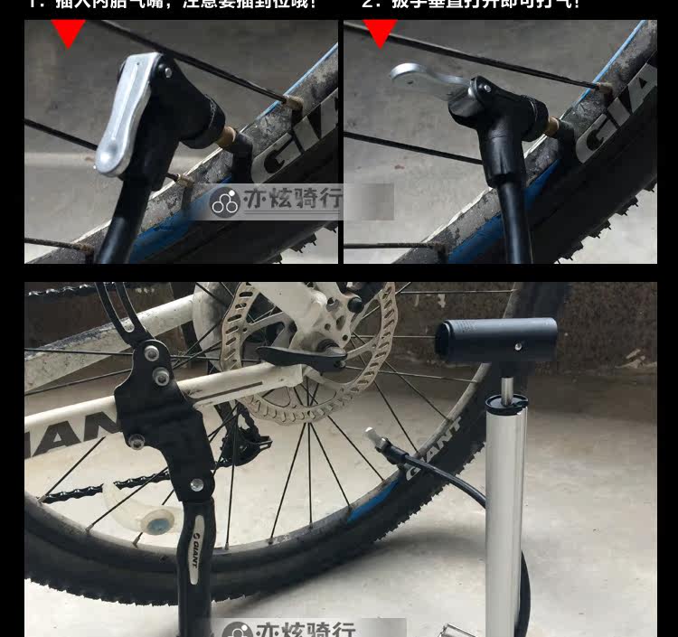 Pompe à vélo GIANT - Ref 2388335 Image 15