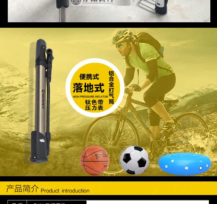 Pompe à vélo GIANT - Ref 2388335 Image 16