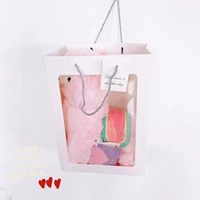 Розовая альпака, сумка-чехол, комплект, подарок на день рождения