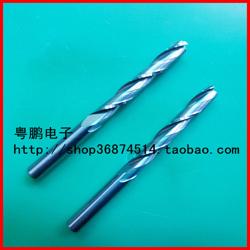 Double-edge milling cutter computer engraving machine tool cutter flat milling cutter 3 175MM* 22MM