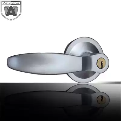 Anwang fire lock push rod lock 016B outer side panel hand lock flat push fire escape door hand lock