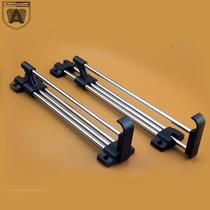 Wardrobe clothes hanger Rod top mounted telescopic hanger push-pull side hanger hanging wardrobe rod hardware accessories