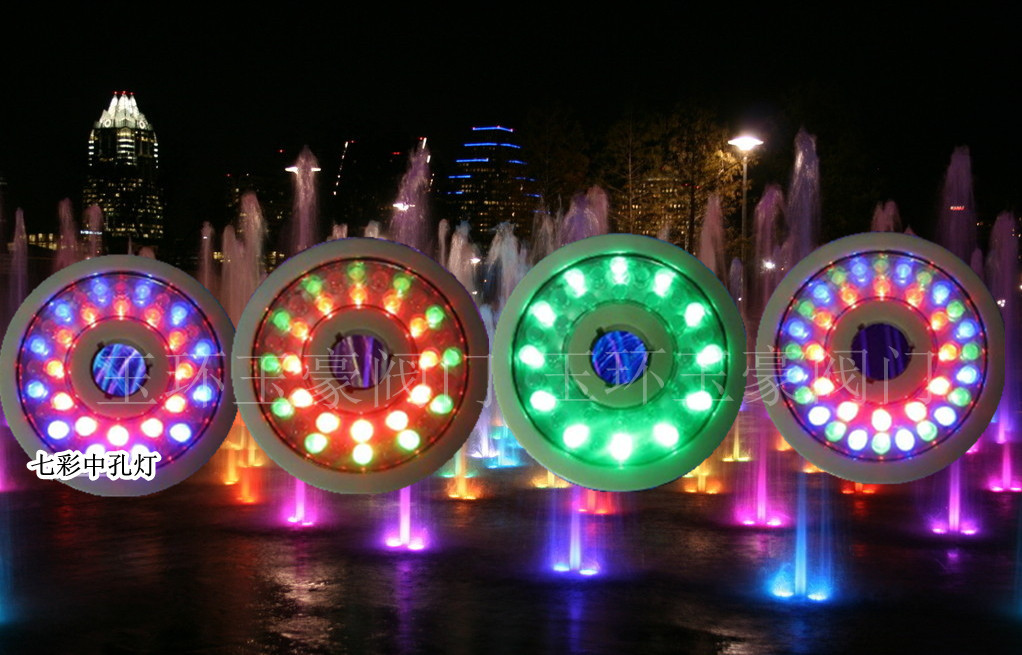 Direct Sale LED HOLE SEVEN COLOR LIGHTS LED WATERSCAPE LAMP LIGHT SOURCE LIGHT LED UNDERWATER LIGHT LED FOUNTAIN SPECIAL LAMP