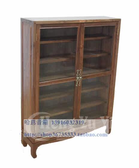Chengyu rack noble quality 288CD cabinet DVD cabinet disc cabinet Blu-ray walnut all solid wood black walnut
