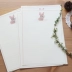 Thời xưa retro kính lãng mạn thỏ hoài cổ văn xưng thư giấy phong bì đặt quà sinh nhật nam nữ - Kính đeo mắt kính kính mắt mèo Kính đeo mắt kính
