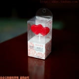 Качественная красная свеча, памятное вечернее платье на день Святого Валентина