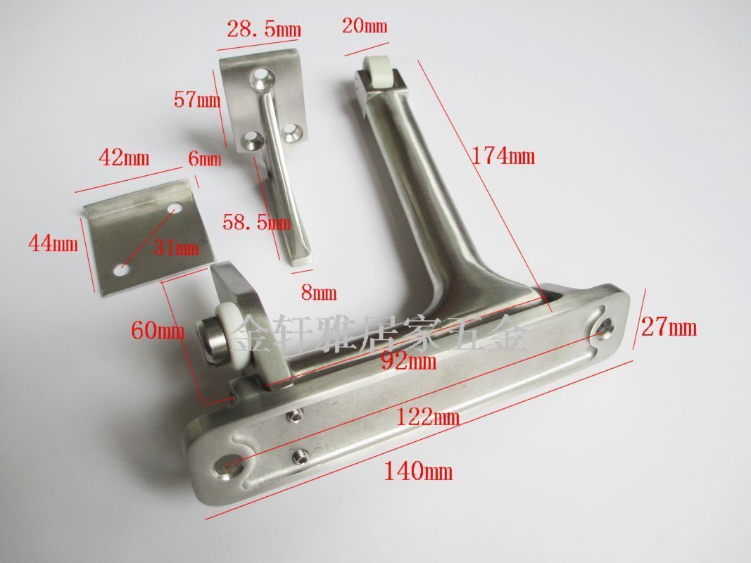 Double door sequencer stainless steel sequencer fire door special return misalignment channel door closer