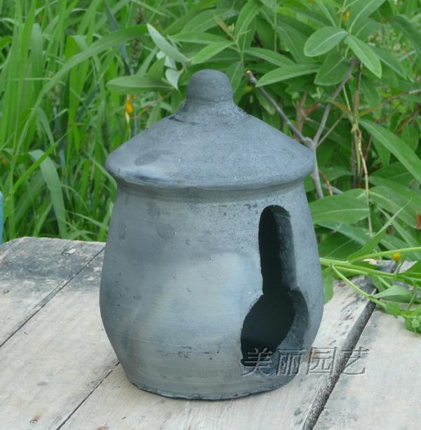 Black Pottery Rustic Series Castle Bird's Nest Ceramic Flowerpot Black Pottery Hand-Pulled Pottery Ornaments Hanging Decorations Small Animal Homes Black Pottery Rustic Series Castle Bird's Nest Ceramic Flowerpot Black Pottery Hand-Pulled Pottery Ornaments Hanging Decorations Small Animal Homes