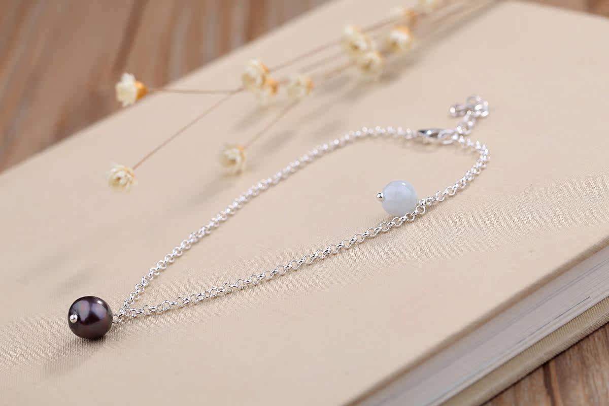 Chaine de cheville Femme en Argenterie - Ref 3102623 Image 12