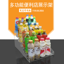 Supermarket convenience store mineral water display shelf chewing gum beverage snack cabinet medicine cashier condom shelf