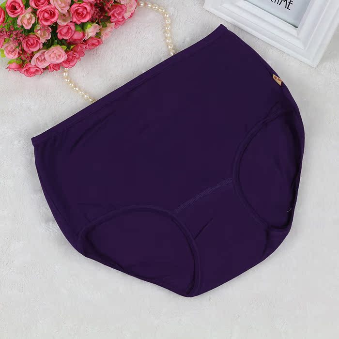 Panbao cotton trung niên Lycra cộng với phân bón để tăng đồ lót tam giác eo cao sịp nam